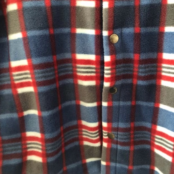 Quiksilver Plaid Flannel Shirt NWT Youth Size 14/16 - Picture 5 of 6